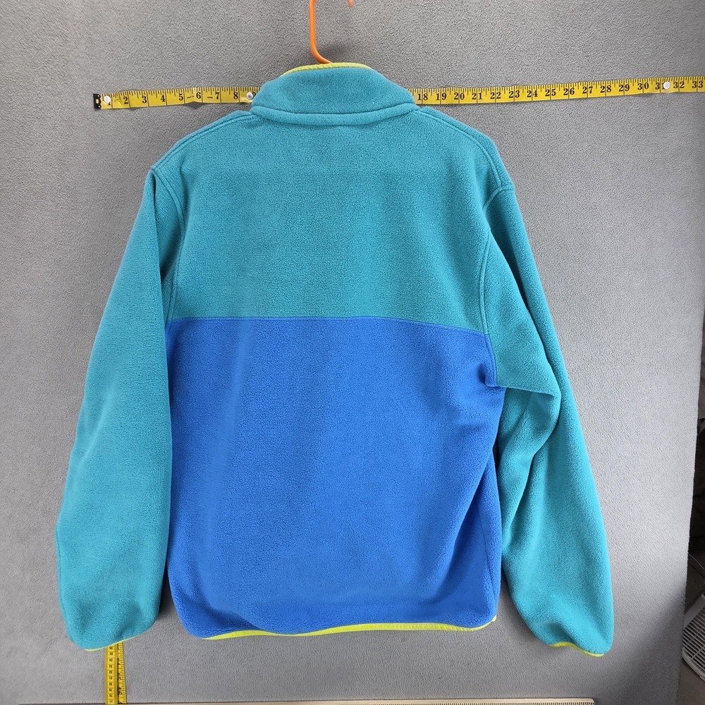 Patagonia Jacket Mens Large Blue Lightweight Synchilla Snap-T Fleece Pullover - Picture 2 of 11